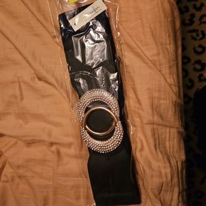 Bling stretch belt